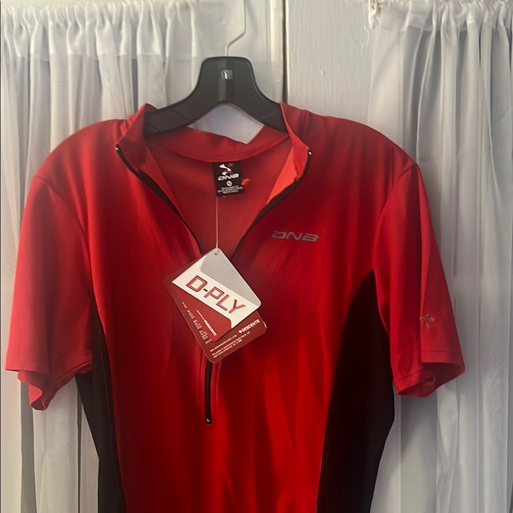 DNA D-Ply Theorem MTB Red and Black Cycling Jersey